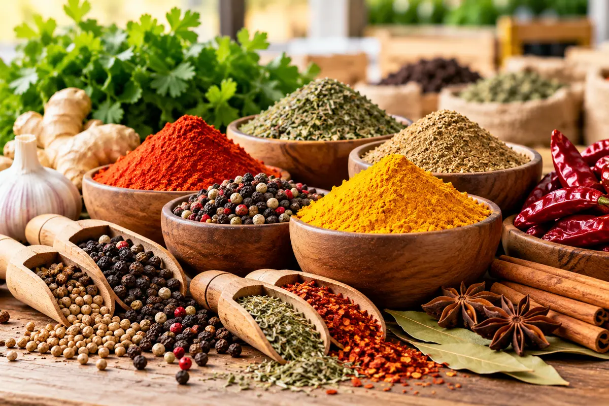 Spice selection