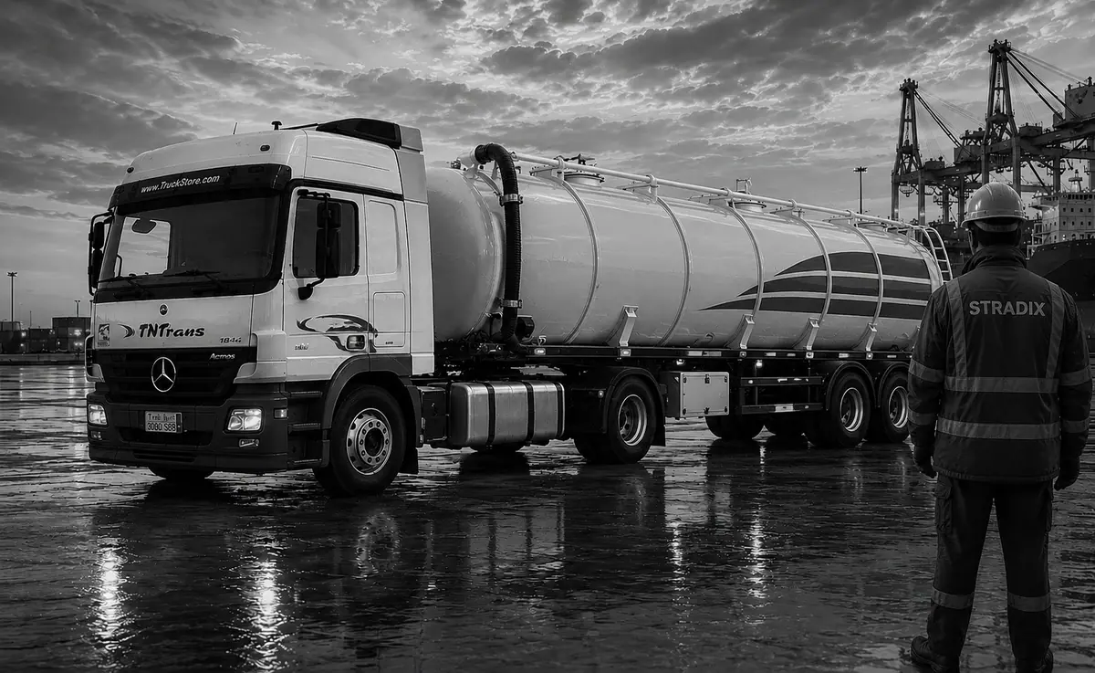 Waste-water tanker