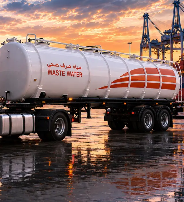 S-TRADIX waste-water tanker
