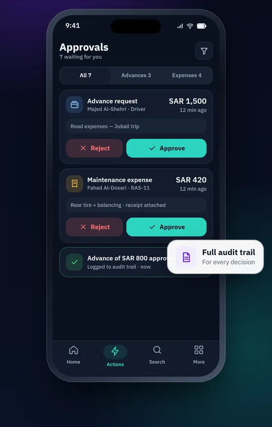 ZORA approvals inbox